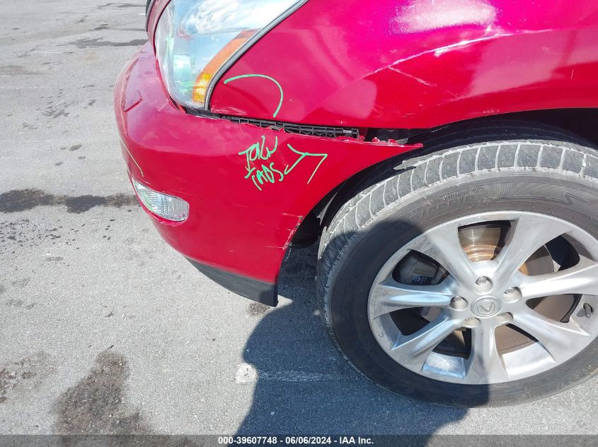 2009 Lexus Rx 350 VIN: 2T2GK31U09C066803 Lot: 39607748