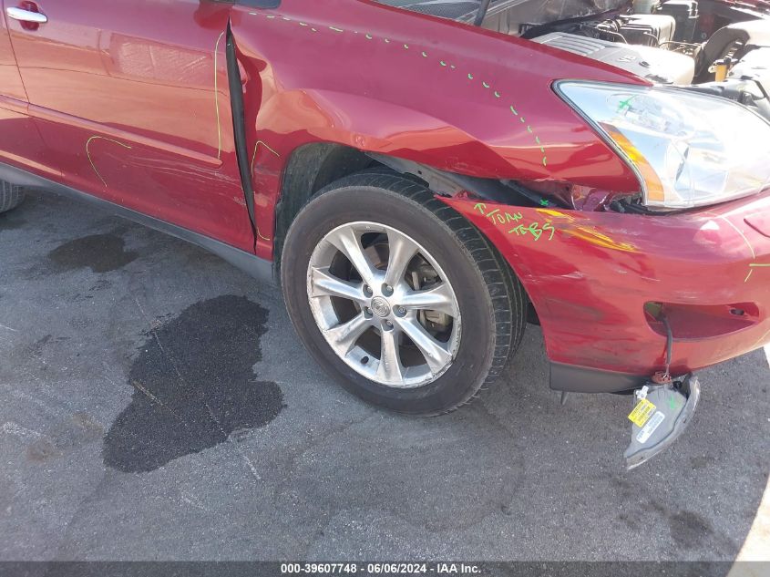 2009 Lexus Rx 350 VIN: 2T2GK31U09C066803 Lot: 39607748