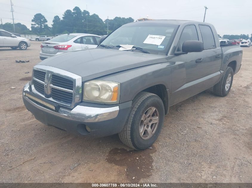 2005 Dodge Dakota Quad Slt VIN: 1D7HW48N95S271536 Lot: 39607759