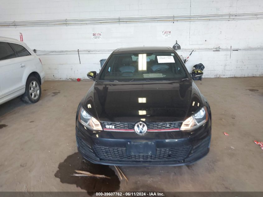 2015 VOLKSWAGEN GOLF GTI 2.0T AUTOBAHN 4-DOOR - 3VW4T7AU9FM024268