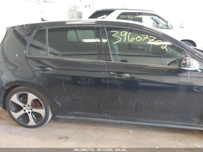 2015 VOLKSWAGEN GOLF GTI 2.0T AUTOBAHN 4-DOOR - 3VW4T7AU9FM024268