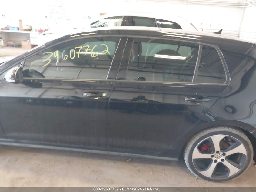 2015 VOLKSWAGEN GOLF GTI 2.0T AUTOBAHN 4-DOOR - 3VW4T7AU9FM024268