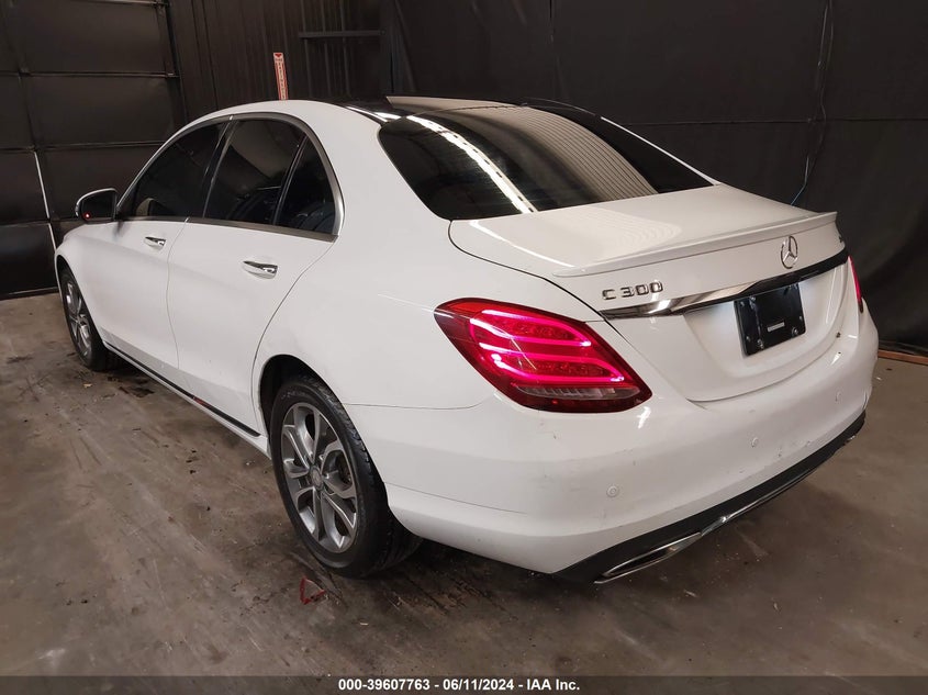 2016 MERCEDES-BENZ C 300 4MATIC/LUXURY 4MATIC/SPORT 4MATIC - 55SWF4KB6GU164670