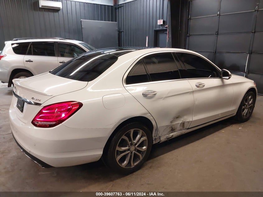 2016 MERCEDES-BENZ C 300 4MATIC/LUXURY 4MATIC/SPORT 4MATIC - 55SWF4KB6GU164670