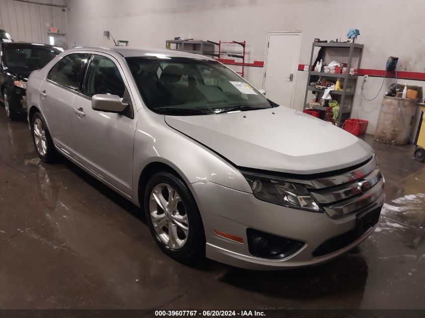 2012 Ford Fusion Se VIN: 3FAHP0HA8CR194301 Lot: 39607767