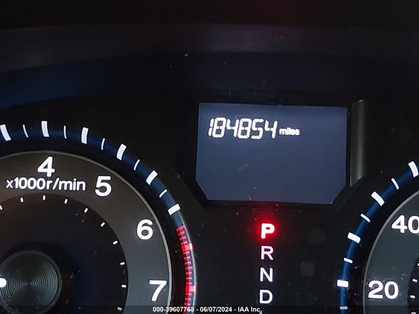 2011 Honda Odyssey Lx VIN: 5FNRL5H26BB075372 Lot: 39607768