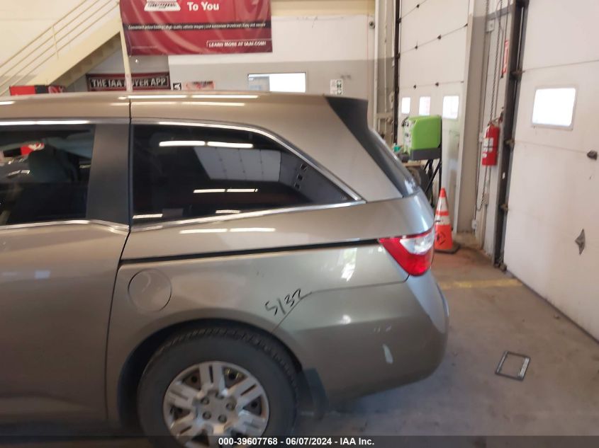 2011 Honda Odyssey Lx VIN: 5FNRL5H26BB075372 Lot: 39607768