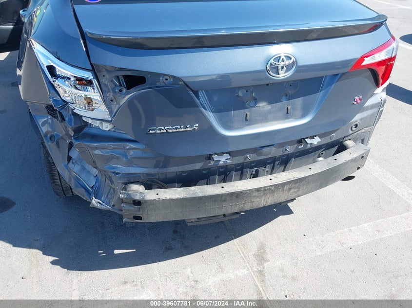 2016 Toyota Corolla S Plus VIN: 5YFBURHE1GP533475 Lot: 39607781