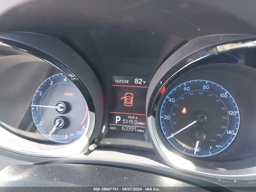 2016 Toyota Corolla S Plus VIN: 5YFBURHE1GP533475 Lot: 39607781