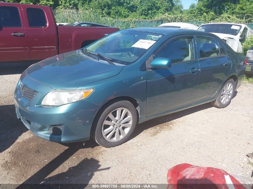 2010 Toyota Corolla Le VIN: 2T1BU4EE8AC358494 Lot: 39607785