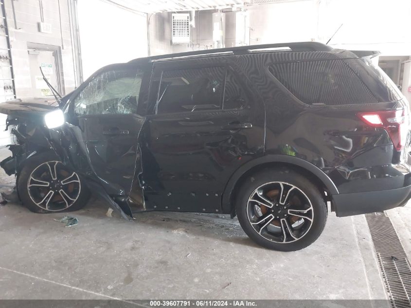 2015 Ford Explorer Sport VIN: 1FM5K8GTXFGC46970 Lot: 39607791