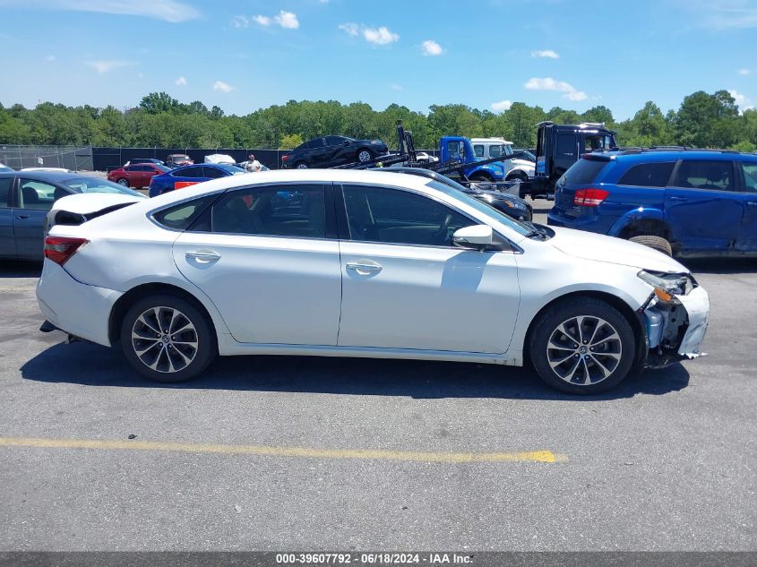 2016 Toyota Avalon Xle VIN: 4T1BK1EB3GU201022 Lot: 39607792