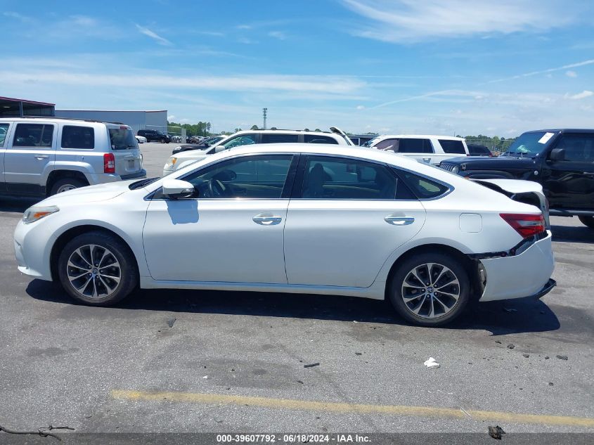 2016 Toyota Avalon Xle VIN: 4T1BK1EB3GU201022 Lot: 39607792