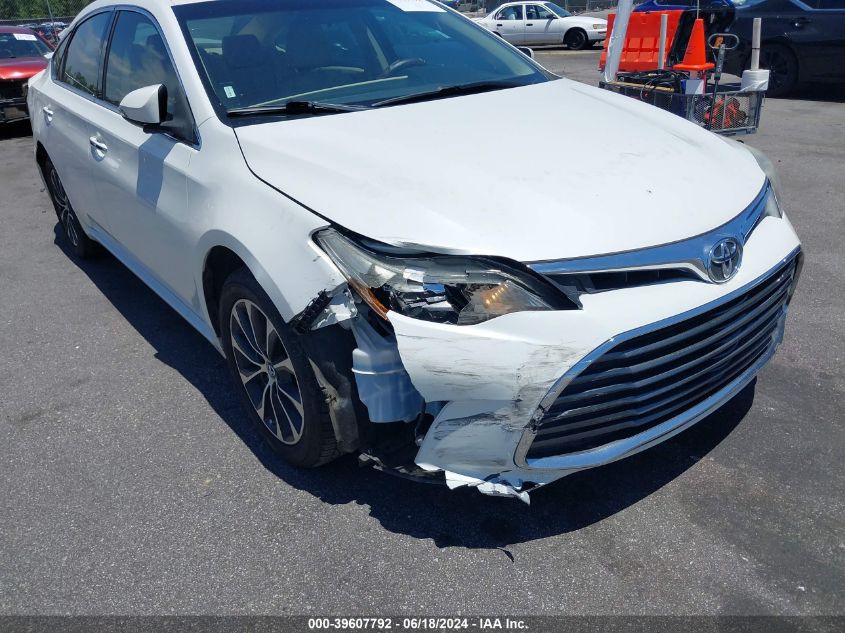 2016 Toyota Avalon Xle VIN: 4T1BK1EB3GU201022 Lot: 39607792