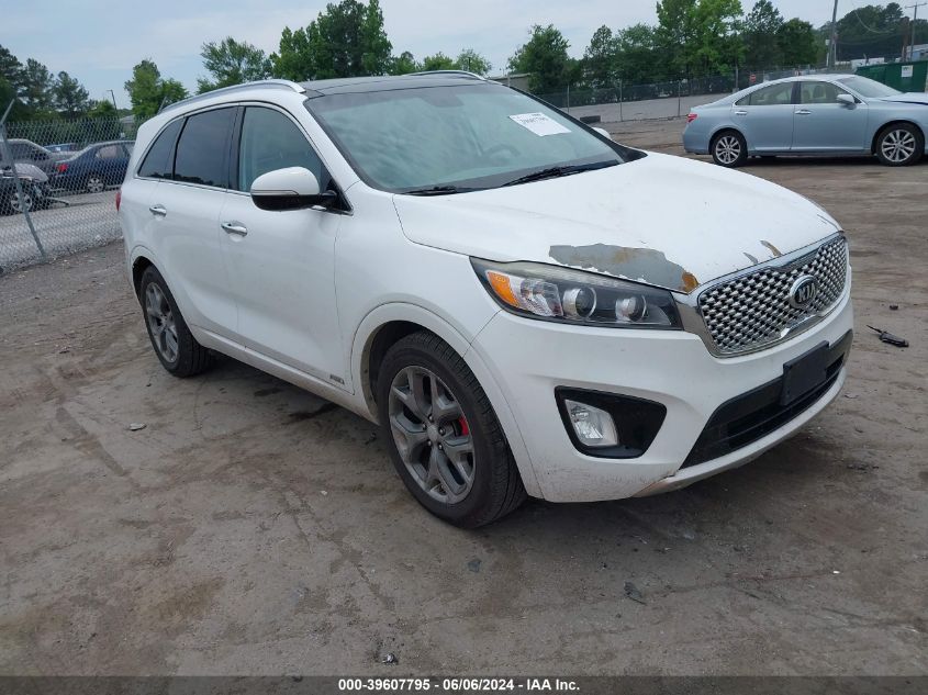 2016 Kia Sorento 3.3L Sx VIN: 5XYPKDA52GG007871 Lot: 39607795