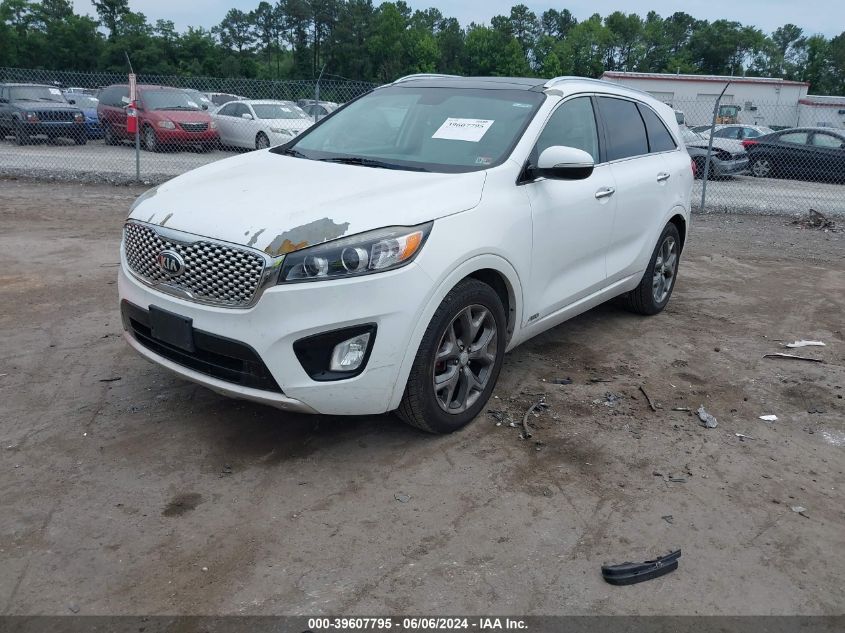 2016 Kia Sorento 3.3L Sx VIN: 5XYPKDA52GG007871 Lot: 39607795