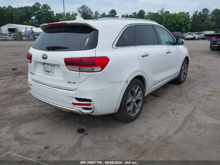 2016 Kia Sorento 3.3L Sx VIN: 5XYPKDA52GG007871 Lot: 39607795