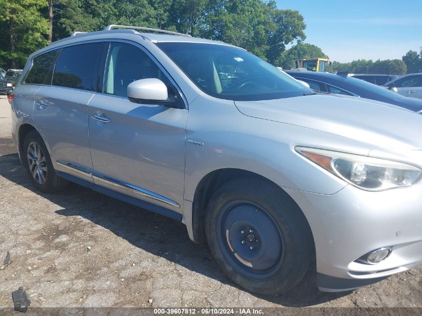 2014 Infiniti Qx60 Hybrid VIN: 5N1CL0MM3EC548173 Lot: 39607812