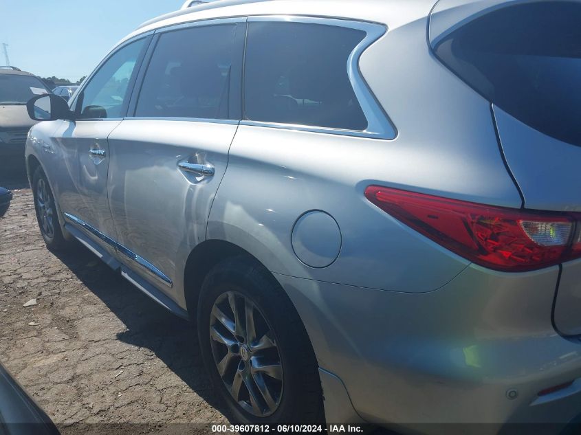 2014 Infiniti Qx60 Hybrid VIN: 5N1CL0MM3EC548173 Lot: 39607812