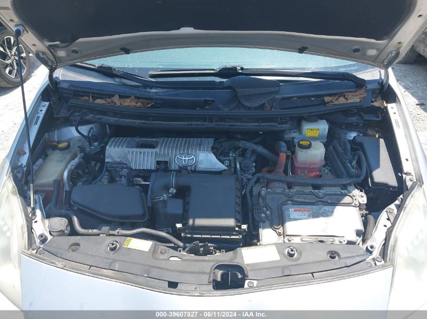 2011 Toyota Prius Two VIN: JTDKN3DU2B1458709 Lot: 39607827