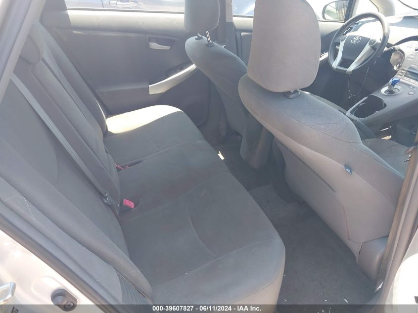 2011 Toyota Prius Two VIN: JTDKN3DU2B1458709 Lot: 39607827