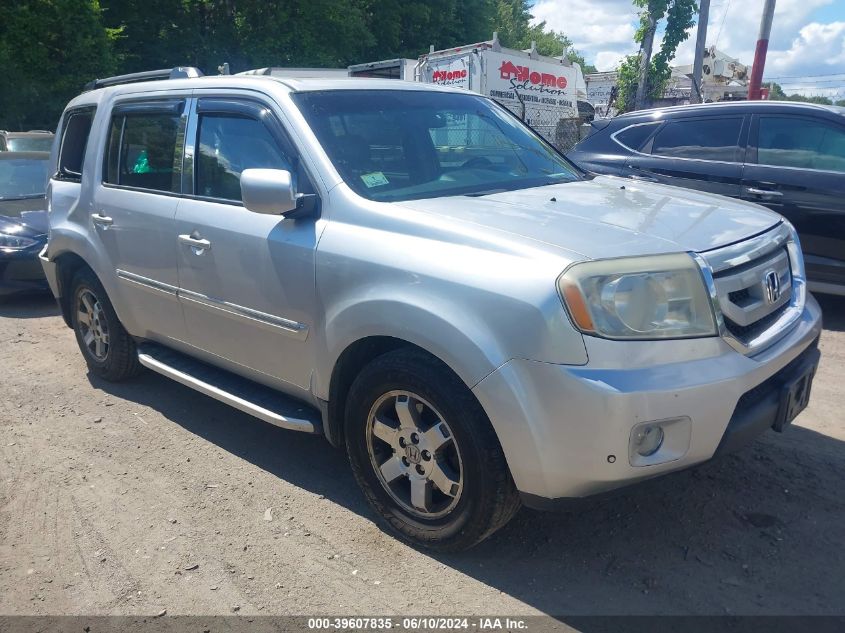 2010 Honda Pilot Touring VIN: 5FNYF4H93AB016921 Lot: 39607835