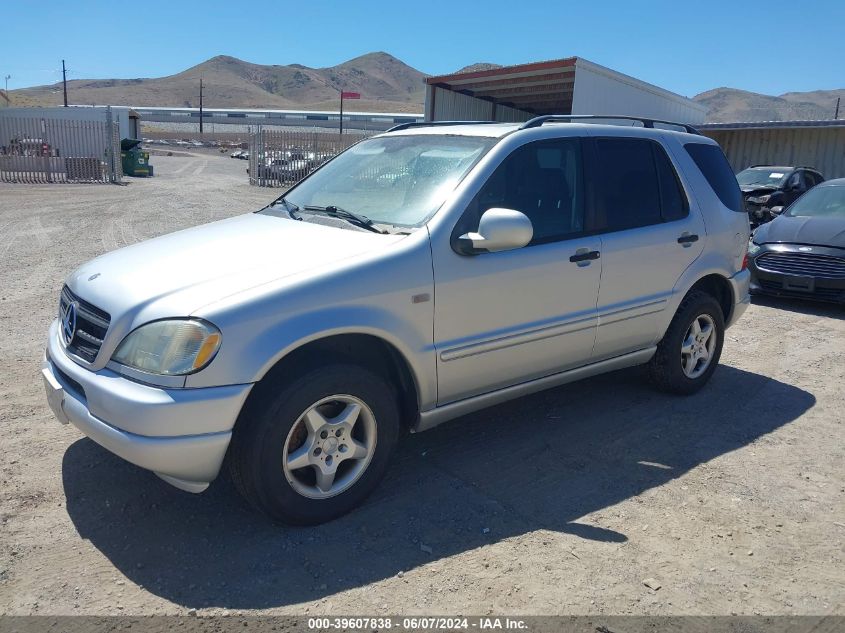 2001 Mercedes-Benz Ml 320 VIN: 4JGAB54E21A289049 Lot: 39607838