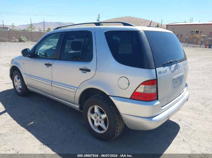 2001 Mercedes-Benz Ml 320 VIN: 4JGAB54E21A289049 Lot: 39607838