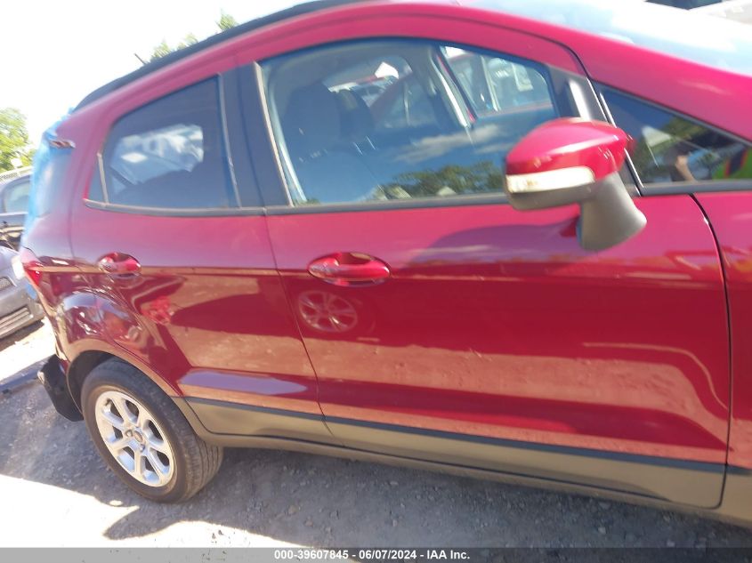 2020 Ford Ecosport Se VIN: MAJ3S2GE0LC318682 Lot: 39607845