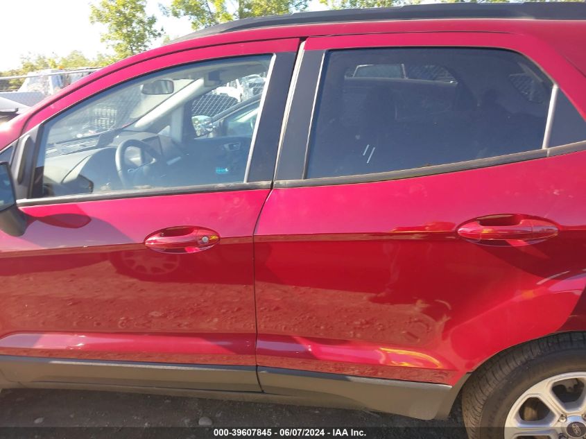 2020 Ford Ecosport Se VIN: MAJ3S2GE0LC318682 Lot: 39607845