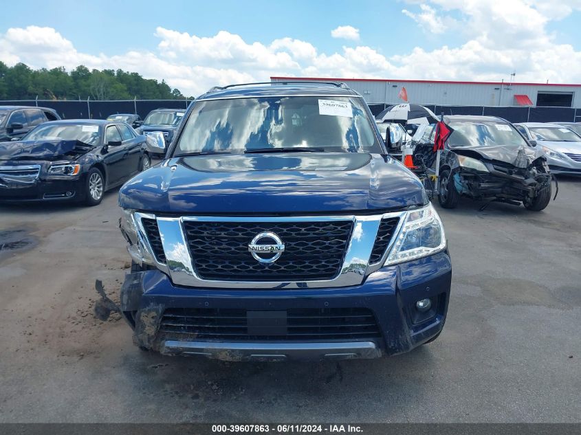 2020 Nissan Armada Sl 2Wd VIN: JN8AY2ND2L9106362 Lot: 39607863