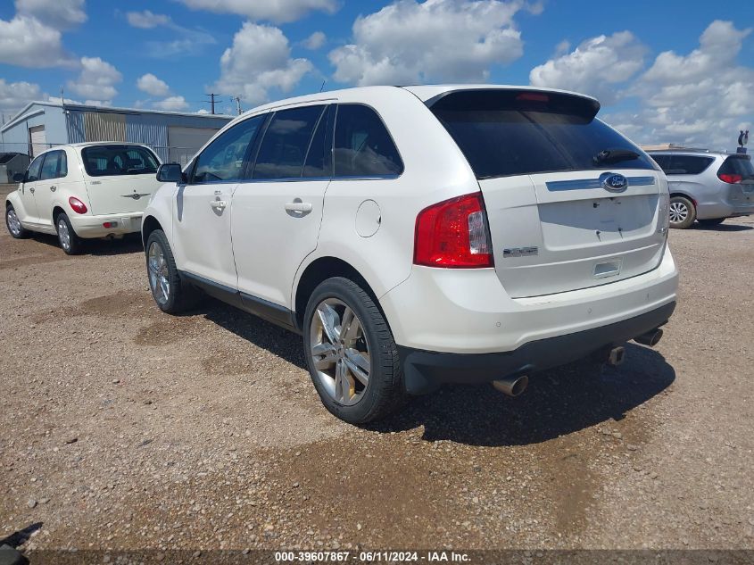 2013 Ford Edge Limited VIN: 2FMDK4KCXDBB93669 Lot: 39607867