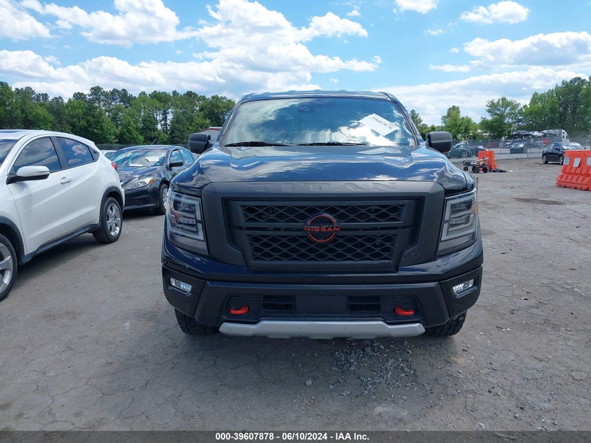 2023 Nissan Titan Pro-4X 4X4 VIN: 1N6AA1ED2PN111520 Lot: 39607878