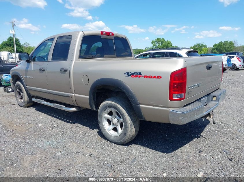 2003 Dodge Ram 1500 Slt/Laramie/St VIN: 1D7HU18N13S165745 Lot: 39607879