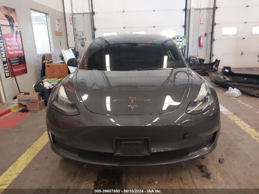 2023 Tesla Model 3 Rear-Wheel Drive VIN: 5YJ3E1EA3PF398080 Lot: 39607880