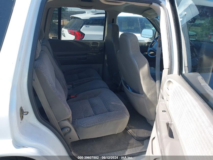 2001 Dodge Durango VIN: 1B4HS28N91F526356 Lot: 39607882