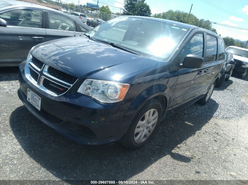 2016 Dodge Grand Caravan Se VIN: 2C4RDGBG0GR101909 Lot: 39607888