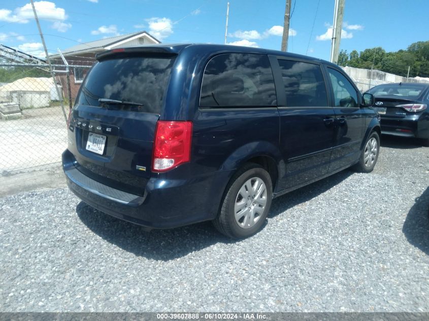 2016 Dodge Grand Caravan Se VIN: 2C4RDGBG0GR101909 Lot: 39607888