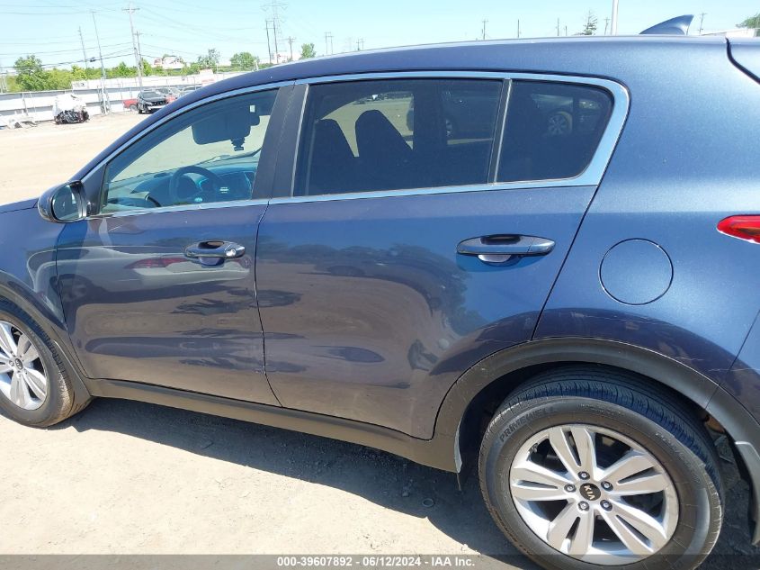 2018 Kia Sportage Lx VIN: KNDPM3AC7J7369721 Lot: 39607892