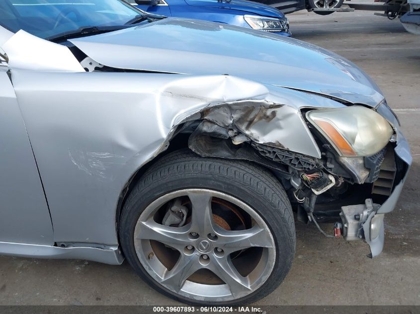 2008 Lexus Is 250 VIN: JTHBK26288207869 Lot: 39607893