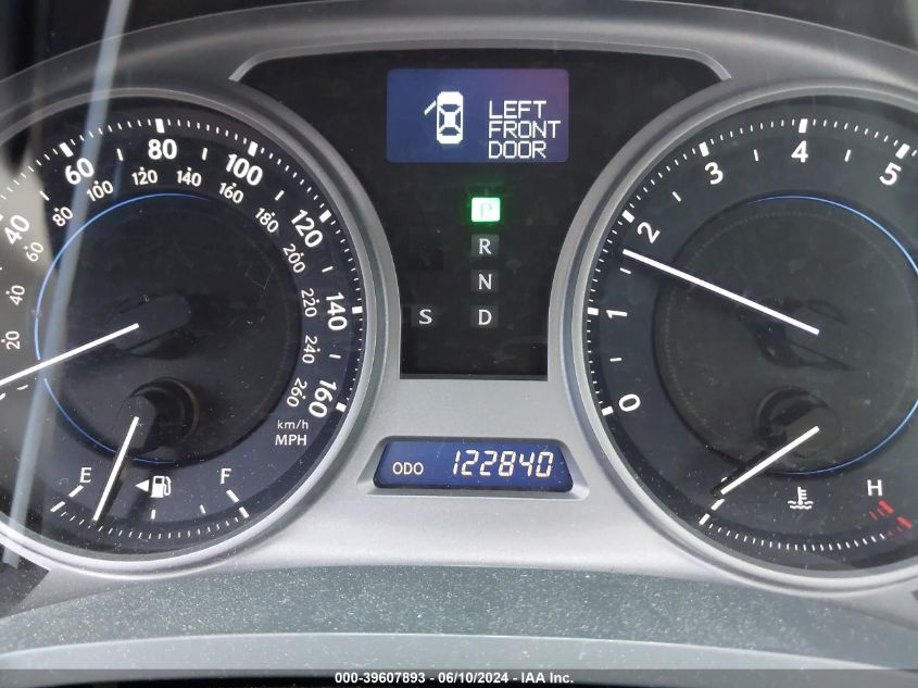 2008 Lexus Is 250 VIN: JTHBK26288207869 Lot: 39607893