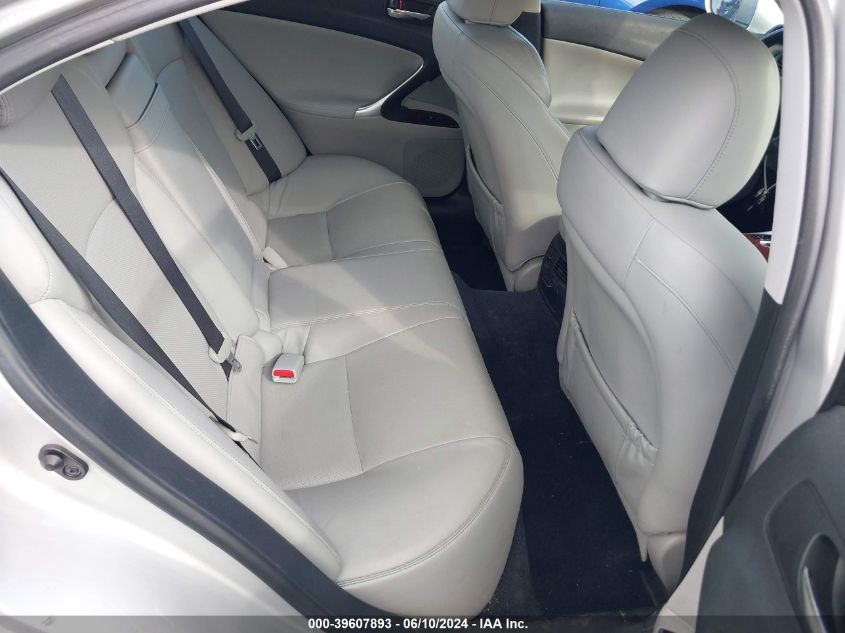 2008 Lexus Is 250 VIN: JTHBK26288207869 Lot: 39607893