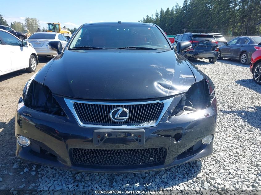 2012 Lexus Is 350C VIN: JTHFE2C23C2507258 Lot: 39607894