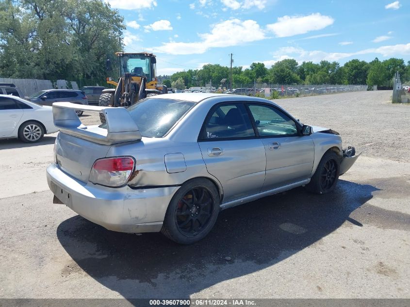 2004 Subaru Impreza Wrx VIN: JF1GD29654G500843 Lot: 39607900