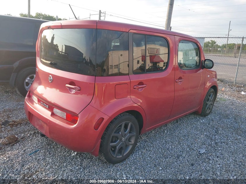 2009 Nissan Cube 1.8Sl VIN: JN8AZ28R89T100520 Lot: 39607906