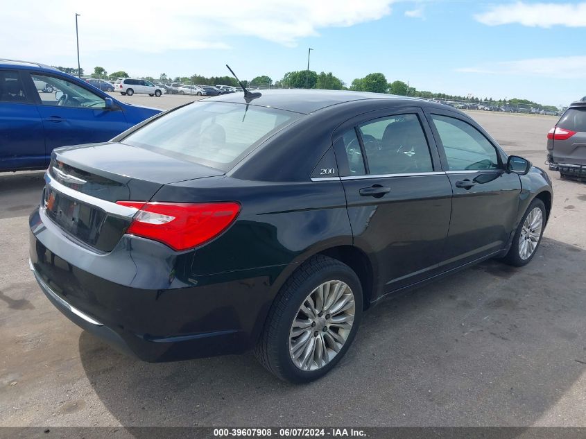 2012 Chrysler 200 Lx VIN: 1C3CCBAB0CN117203 Lot: 39607908