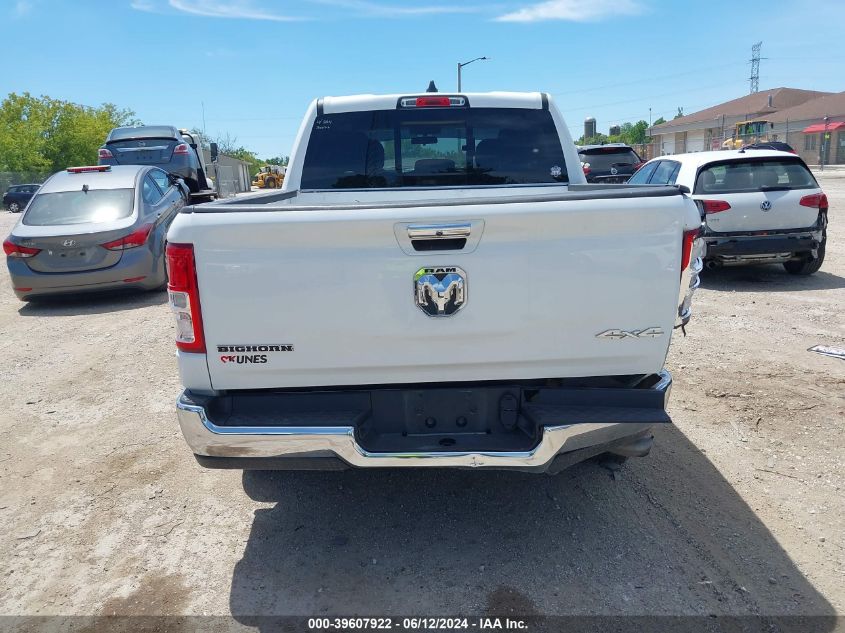 2019 Ram 1500 Big Horn/Lone Star 4X4 5'7 Box VIN: 1C6RRFFG8KN912439 Lot: 39607922