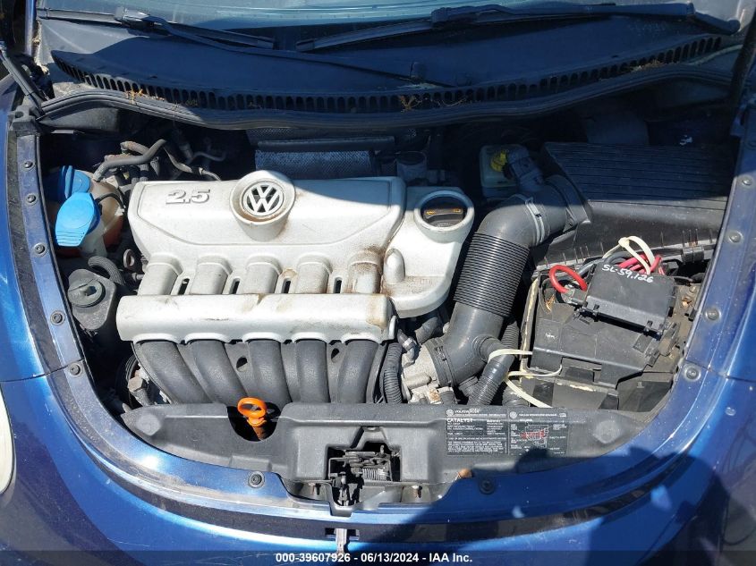 2007 Volkswagen New Beetle 2.5 VIN: 3VWRG31C77M521010 Lot: 39607926