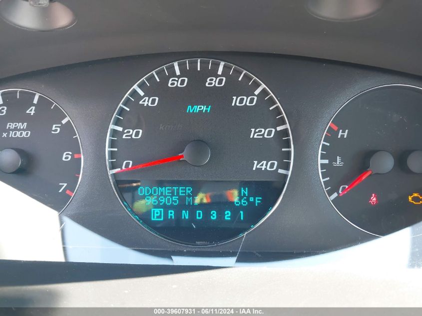 2008 Chevrolet Impala Ltz VIN: 2G1WU583X81206011 Lot: 39607931