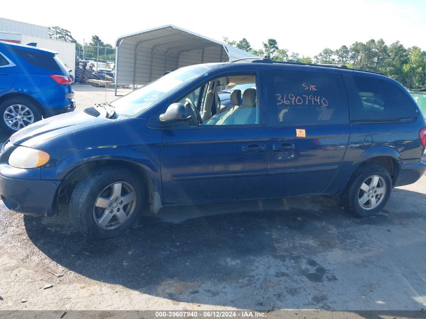 2005 Dodge Grand Caravan Sxt VIN: 2D8GP44L05R332136 Lot: 39607940